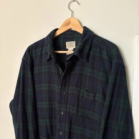 LL Bean blackwatch flannel - Picture 1 of 4